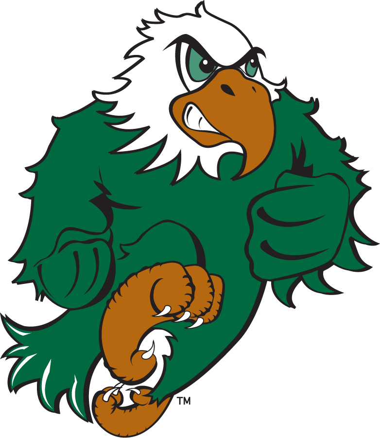 North Texas Mean Green 2003-2005 Mascot Logo diy DTF decal sticker